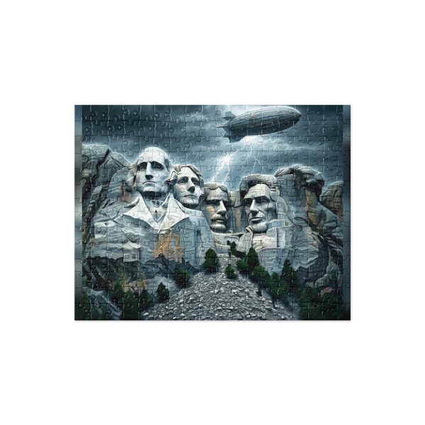 Missing PIECE Mt Rushmore Puzzle