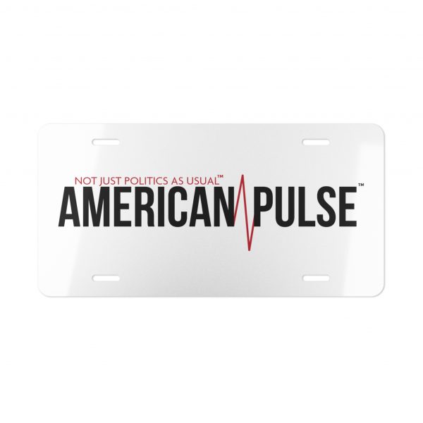 American Pulse Vanity Plate