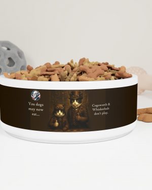 Benevolent Commanders Dog Food Bowl