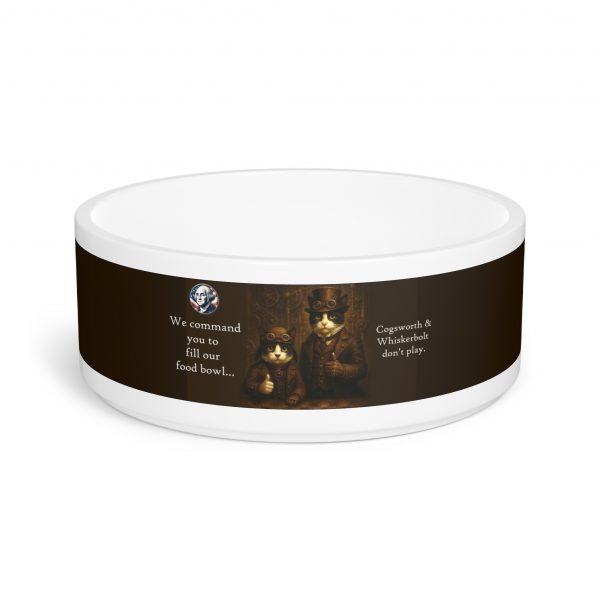 Commanding Companions Cat Food Bowl