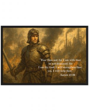 Fear Not: The Iron Sentinel - Canvas