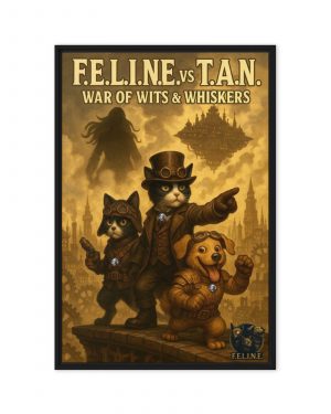 F.E.L.I.N.E. vs T.A.N.: War of Wits & Whiskers — Episode One Cover