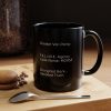 Chester Von Pomp. F.E.L.I.N.E. Agency Code Name: MORSE - Coffee Cup (Encrypted Bark...Decoded Truth) - Image 2
